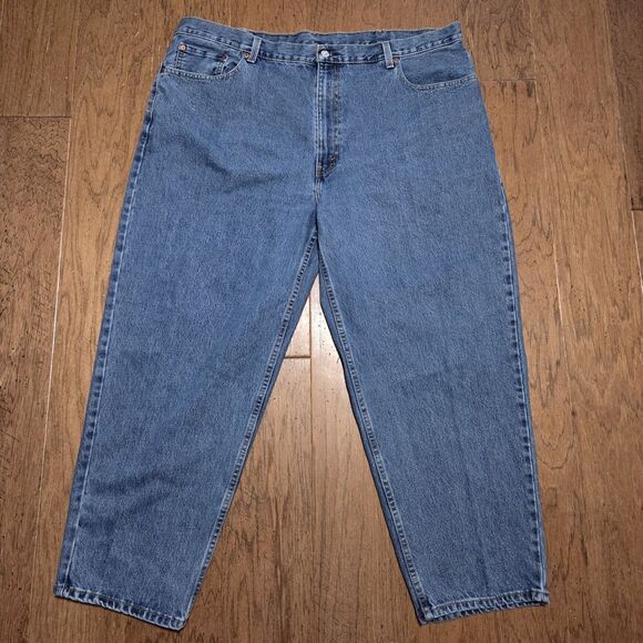 Levi’s 560 Comfort Fit Loose Tapered Leg Denim Jeans Big & Tall Mens 46x30 - Picture 1 of 9